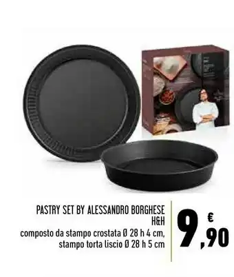Pastry set by alessandro borghese