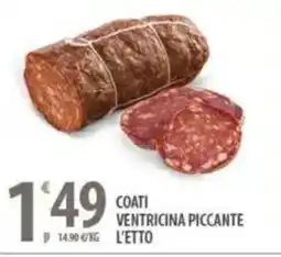 Sisa Coati ventricina piccante offerta