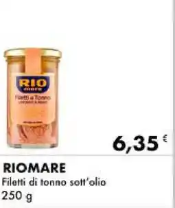 Iper Tosano RIOMARE Filetti di tonno sott'olio offerta