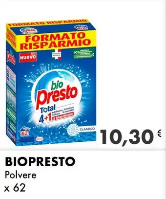 Iper Tosano BIOPRESTO Polvere offerta