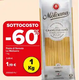 Eurospin Pasta di Semola La Molisana offerta