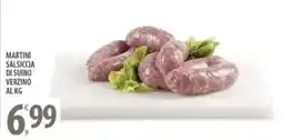 Sisa Martini salsiccia di suino verzino offerta