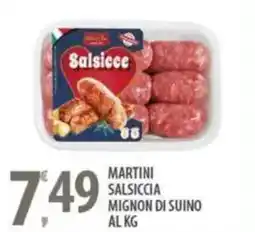 Sisa Martini salsiccia mignon di suino offerta