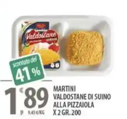 Sisa Martini valdostane di suino alla pizzaiola offerta