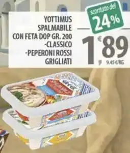 Sisa Yottimus spalmabile con feta dop offerta