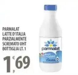 Sisa Parmalat latte d'italia parzialmente scremato uht bottiglia offerta