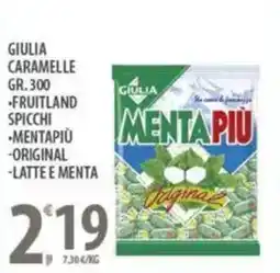 Sisa Giulia caramelle offerta