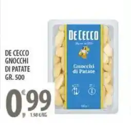 Sisa De cecco gnocchi di patate offerta