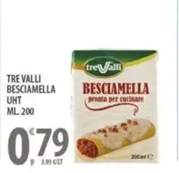 Sisa Tre valli besciamella uht offerta