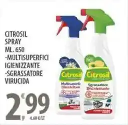 Sisa Citrosil spray offerta