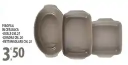 Sisa Pirofila in ceramica offerta