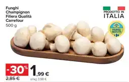 Carrefour Express Funghi Champignon Filiera Qualità Carrefour offerta