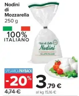 Carrefour Express Nodini di Mozzarella offerta