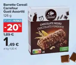 Carrefour Express Barrette Cereali Carrefour Gusti Assortiti offerta