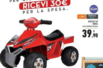 Famosa quad ract 6v
