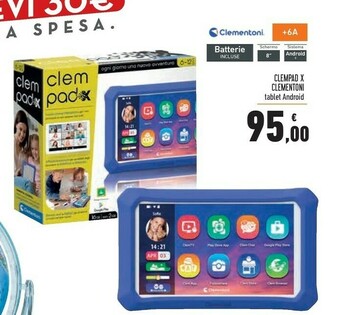 Conad Superstore Clempad x clementoni offerta