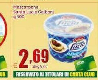 Elite Mascarpone offerta