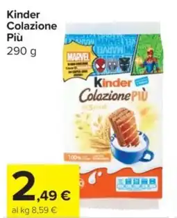 Carrefour Express Kinder Colazione Più offerta