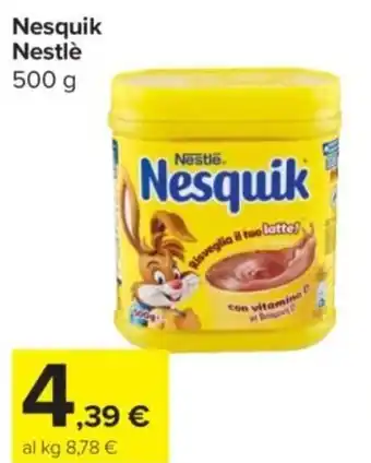 Carrefour Express Nesquik Nestlè offerta