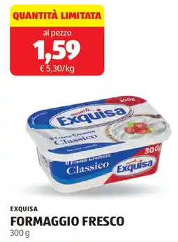 ALDI EXQUISA Formaggio fresco offerta