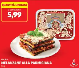 ALDI Cucina melanzane alla parmigiana offerta