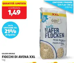 ALDI Golden bridge fiocchi di avena XXL offerta