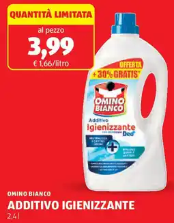 ALDI Omino bianco additivo igienizzante offerta