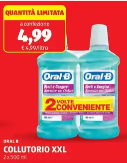 ALDI ORAL B collutorio XXL offerta