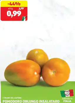 ALDI I colori del sapore pomodoro oblungo insalataro offerta
