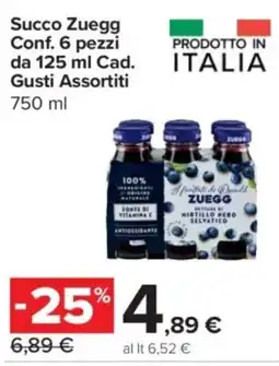 Carrefour Express Succo Zuegg offerta