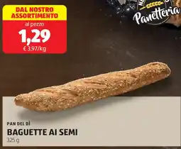 ALDI Pan del dì baguette ai semi offerta