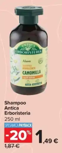 Carrefour Express Shampoo Antica Erboristeria offerta