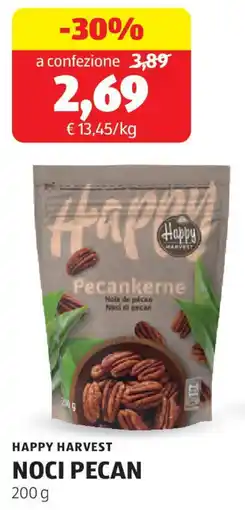ALDI Happy harvest noci pecan offerta