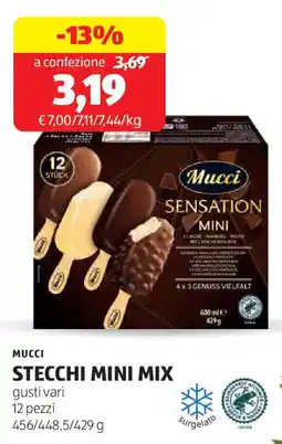 ALDI Mucci stecchi mini mix offerta