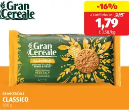 ALDI Grancereale classico offerta
