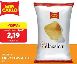 ALDI San carlo chips classiche offerta