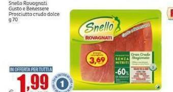Elite Prosciutto crudo offerta
