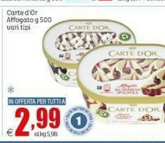 Elite Affogato al caffè 500 g(ml) offerta