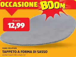 ALDI Home creation tappeto a forma di sasso offerta
