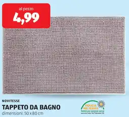 ALDI Novitesse tappeto da bagno offerta
