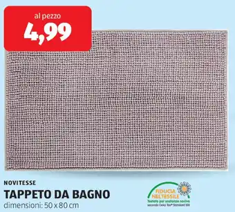 ALDI Novitesse tappeto da bagno offerta