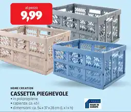 ALDI Home creation cassetta pieghevole offerta