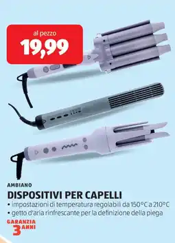 ALDI Ambiano dispositivi per capelli offerta