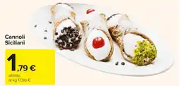 Carrefour Market Cannoli Siciliani offerta
