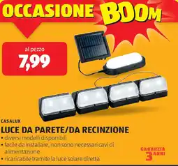 ALDI Casalux luce da parete/da recinzione offerta