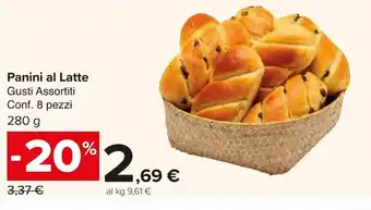 Carrefour Market Panini al Latte offerta