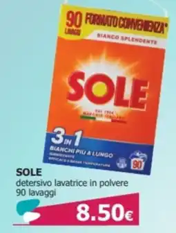 Tigotà SOLE detersivo lavatrice in polvere 90 lavaggi offerta