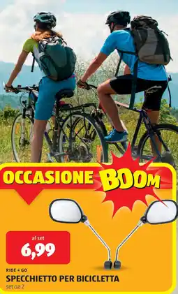 ALDI RIDE + GO Specchietto per bicicletta offerta