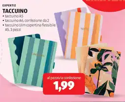 ALDI EXPERTIZ Taccuino offerta