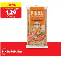 ALDI La cesta pinsa romana offerta